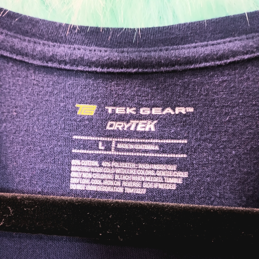 Tek Gear Dry Tek Sleeveless Blue Pink and Purple Tank Top Size L - Picture 7 of 7